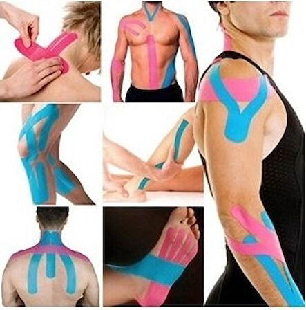 LİBOR KİNEZYO SPORCUBANDI PEMBE -KİNEZYO BANDI 5MX5CM