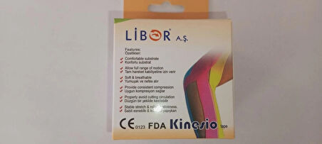 LİBOR KİNEZYO SPORCUBANDI TEN -KİNEZYO BANDI 5MX5CM