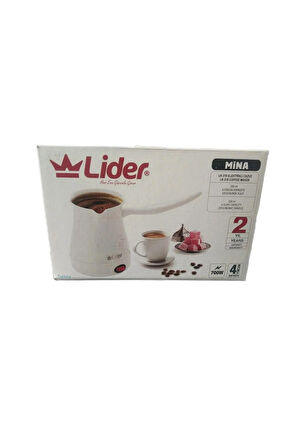 Lider Mina LK-318 Elektrikli Cezve Beyaz