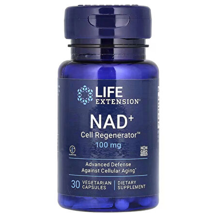 Life Extension NAD+ Cell Regenerator Brain & Cognitive 100 mg 30 Vegetarian Caps
