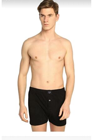 Erkek Penye Boxer 6 Adet