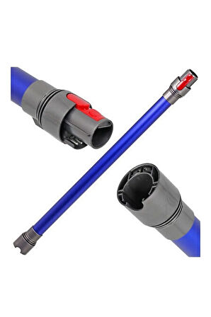 V8 - V10 - V11 Uyumlu Boru - Süpürge Borusu Mavi