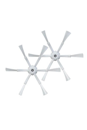 Roborock S5 Max S6 Maxv S6 Pure Q7 Max S7 Ultra S7 Max Uyumlu Yan Fırça 6 Kollu (2 Adet)
