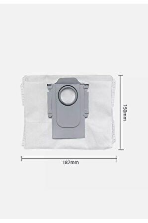 ROBOROCK Q7 max uyumlu yedek parça seti fırça yedek