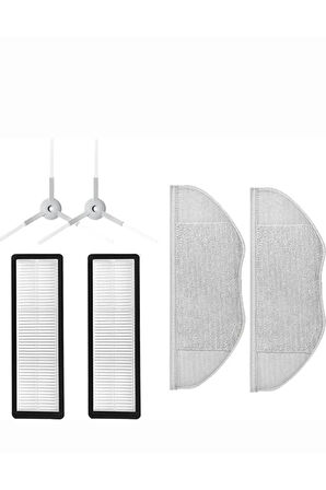 Xiaomi S10T uyumlu filtre paspas fırça seti