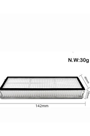 Xiaomi S10T uyumlu filtre paspas fırça seti