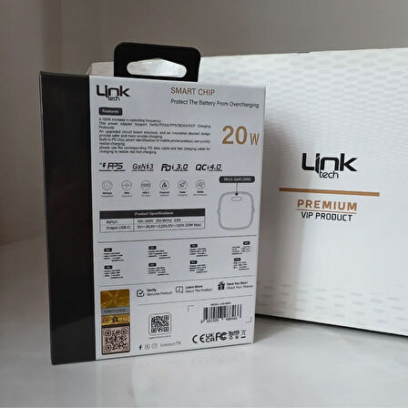 Ipad (8.Nesil) Uyumlu Şarj Başlığı 20 Watt GAN Teknoloji