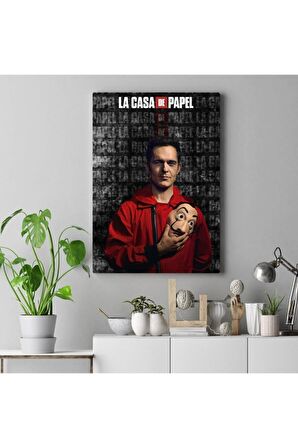 La Casa De Papel Berlin Oyuncuları Kanvas Tablo