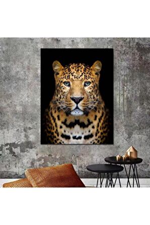 Aslan Leopar Kanvas Tablo