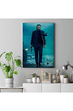 John Wick Kanvas Tablo
