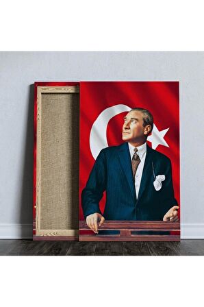 Kanvas Tabla Mustafa Kemal Atatürk