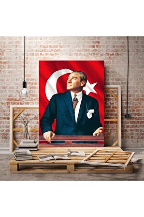 Kanvas Tabla Mustafa Kemal Atatürk