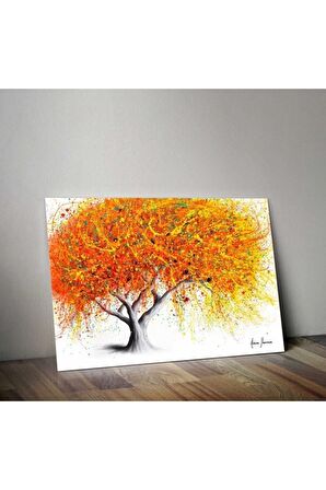 Gevrek Güneş Ağacı Ashvin Harrison Sanat Eseri Kanvas Tablo