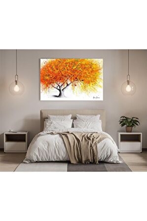 Gevrek Güneş Ağacı Ashvin Harrison Sanat Eseri Kanvas Tablo