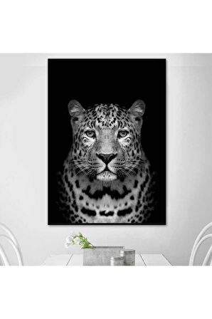 Aslan Leopar Kanvas Tablo