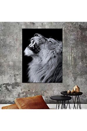 Aslan Leopar Kanvas Tablo