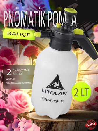 2 lt Mekanik püskürtücü premium, ilaçlama pompası