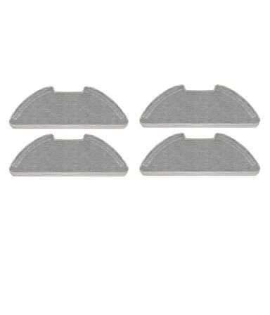 Xiaomi Mop 2 Lite (MJSTL) Uyumlu 4 Adet Tam Yüzey Mop Bez