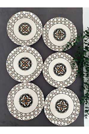 Liva Model 6'lı Pasta Tabağı