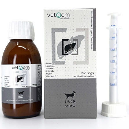 Köpek Liver Renew – Karaciğer Sağlığı – 120 ml.