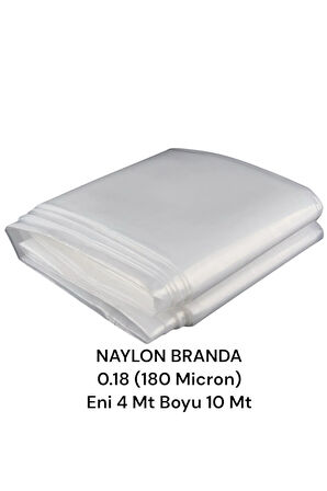 Naksan Kalın Naylon Branda Kurban Kesim Naylonu Bahçe Sera Naylonu 4x10 Eni 4 Mt Boyu 10 Mt