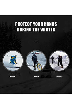 Su Geçirmez Softshell Multicam Motosiklet Taktik Spor Kışlık Kar Balıkçı Eldiveni