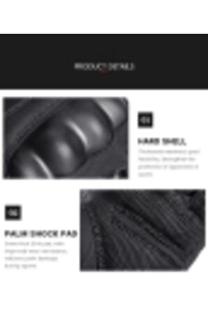 Sport Motosiklet Hard Shell Taktik Eldiven Korumalı Uzun Çöl Sarı Renk