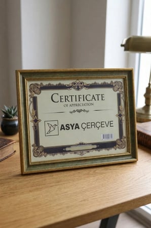Dekoratif Antik Desenli 20x30 Antik Desenli Plastik Fotoğraf Çerçevesi