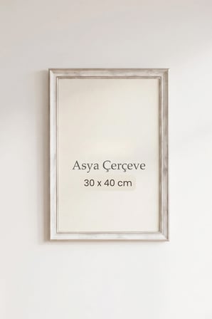30 x 40 cm Londra Model Antik Desenli Camlı Oda Mutfak Salon Koridor Poster ve Resim Çerçevesi