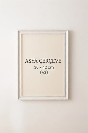 30 x 42 cm ( A3 Ebat ) Londra Model Antik Desenli Camlı Oda Mutfak Salon Koridor Poster ve Resim Çerçevesi
