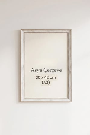 30 x 42 cm ( A3 Ebat ) Londra Model Antik Desenli Camlı Oda Mutfak Salon Koridor Poster ve Resim Çerçevesi