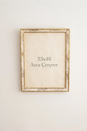33 x 48 cm Londra Model Antik Desenli Camlı Oda Mutfak Salon Koridor Avukat Ruhsatnamesi Poster ve Resim Çerçevesi