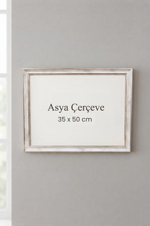 35 x 50 cm Londra Model Antik Desenli Camlı Oda Mutfak Salon Koridor Poster ve Resim Çerçevesi