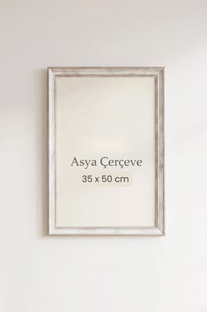 35 x 50 cm Londra Model Antik Desenli Camlı Oda Mutfak Salon Koridor Poster ve Resim Çerçevesi