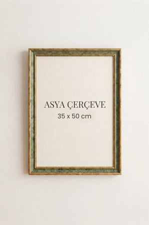 35 x 50 cm Londra Model Antik Desenli Camlı Oda Mutfak Salon Koridor Poster ve Resim Çerçevesi