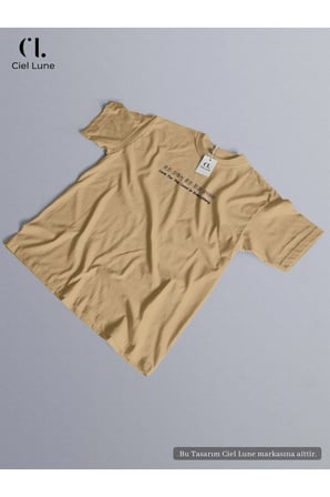 Nevermind unisex look for the good in everything - oversize Tişört
