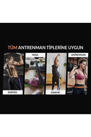 Dokuma Direnç Bandı Süper Loop Bandı Tüm Vücut  Egzersiz Direnç Lastiği