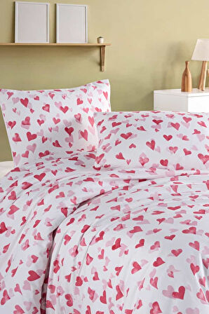 Love %100 Pamuk Çift Kişilik Nevresim Seti