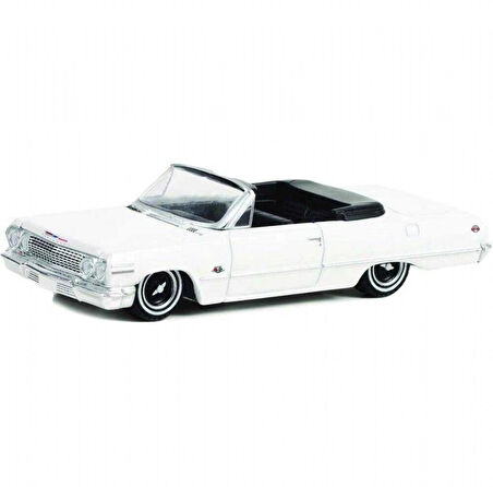 Greenlight California Lowriders Serisi - 1963 Chevrolet Impala SS Diecast Model Araba