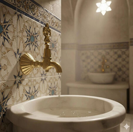 Osmanlı Musluk 1/2 (Lüx , Sarı)