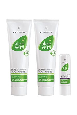 LR Aloe Vera Aromalı Tam Koruma Florürsüz Diş Macunu & Bakım Seti 