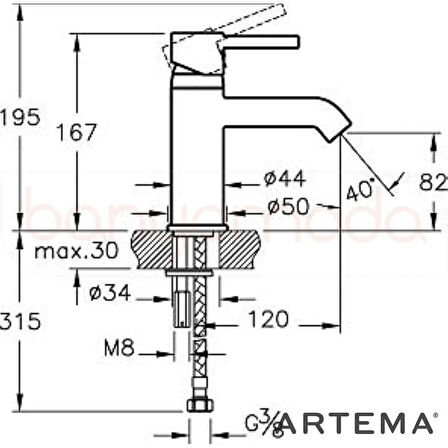 A41984 Minimax S Lavabo Bataryası