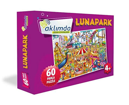 60 Parça Puzzle Lunapark