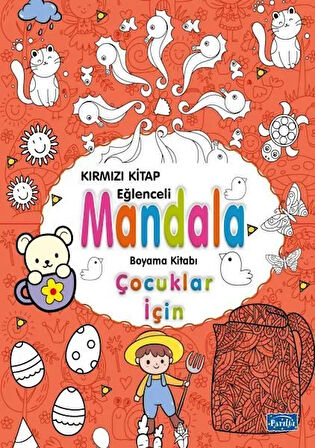 Ãocuklar Ä°Ã§in Mandala KÄ±rmÄ±zÄ±