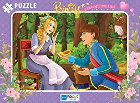 Blue Focus 72 Parça Puzzle Princess Külkedisi Sindirella