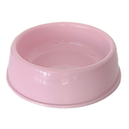 Köpek Plastik Ve Su Kabı 20 cm - 200 ml Pembe