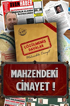 Mahzendeki Cinayet - Dedektif Oyunu