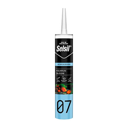 SELSİL 05 MUTFAK VE BANYO SİLİKONU ŞEFFAF 280ML - Lisinya