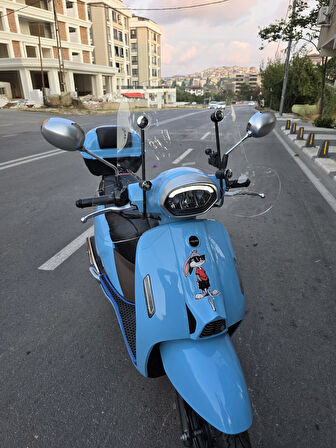 MOTOCAM RKS LT 50 PRO  Siperlik Ön Cam 2023 -2025 Model 45cm Şeffaf Renkli 4mm APARATSIZDIR