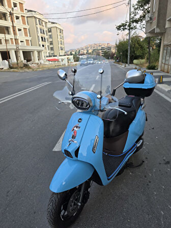 MOTOCAM RKS LT 50 PRO  Siperlik Ön Cam 2023 -2025 Model 45cm Şeffaf Renkli 4mm APARATSIZDIR